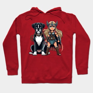 A Valkyrie & Her Dog V1 Hoodie